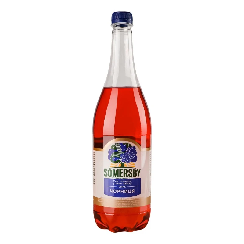 Сидр солодкий Чорниця Somersby, 0.95 л