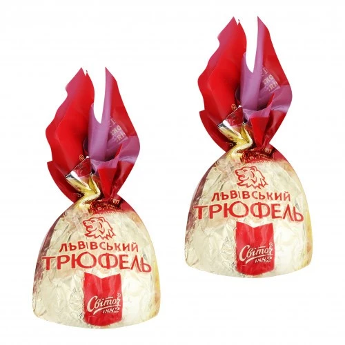 Цукерки шоколадні Львівський Трюфель Світоч