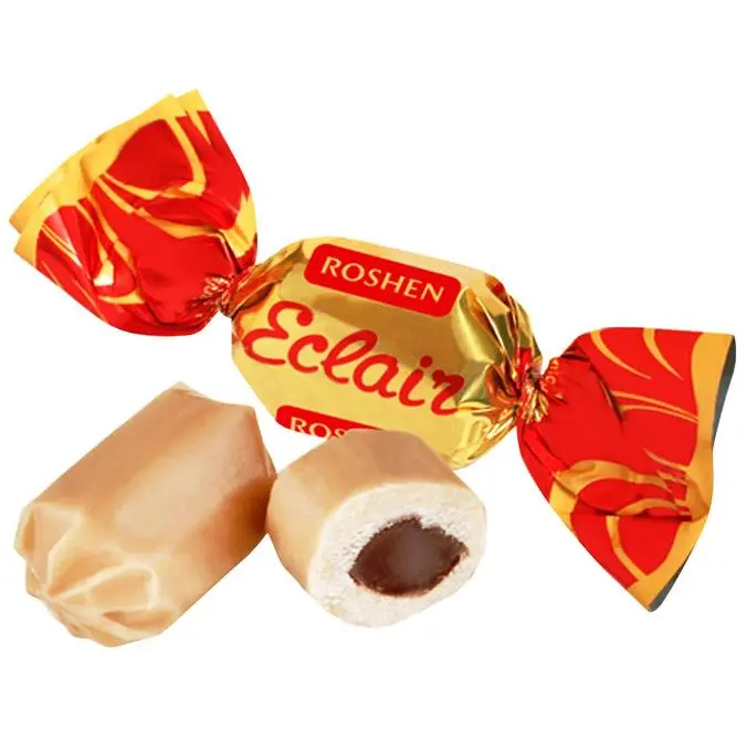 Карамель з шоколадною начинкою Еклер Roshen
