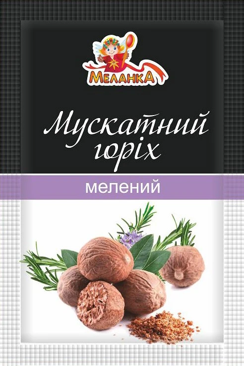 Мускатний горіх мелений Меланка, 10 г