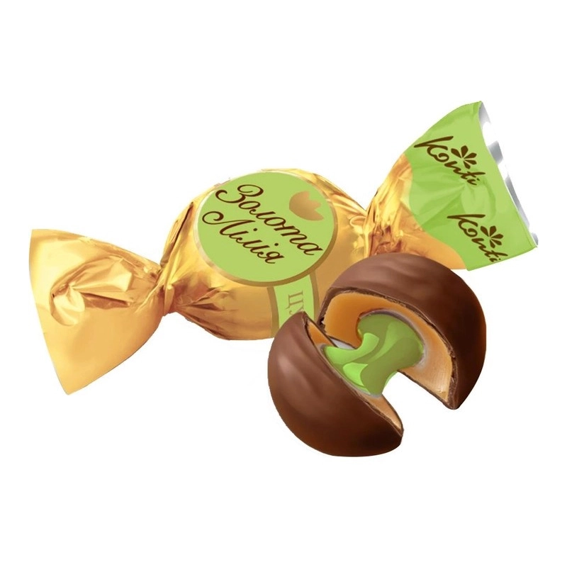 Цукерки Конті Золотая Лілія фисташка