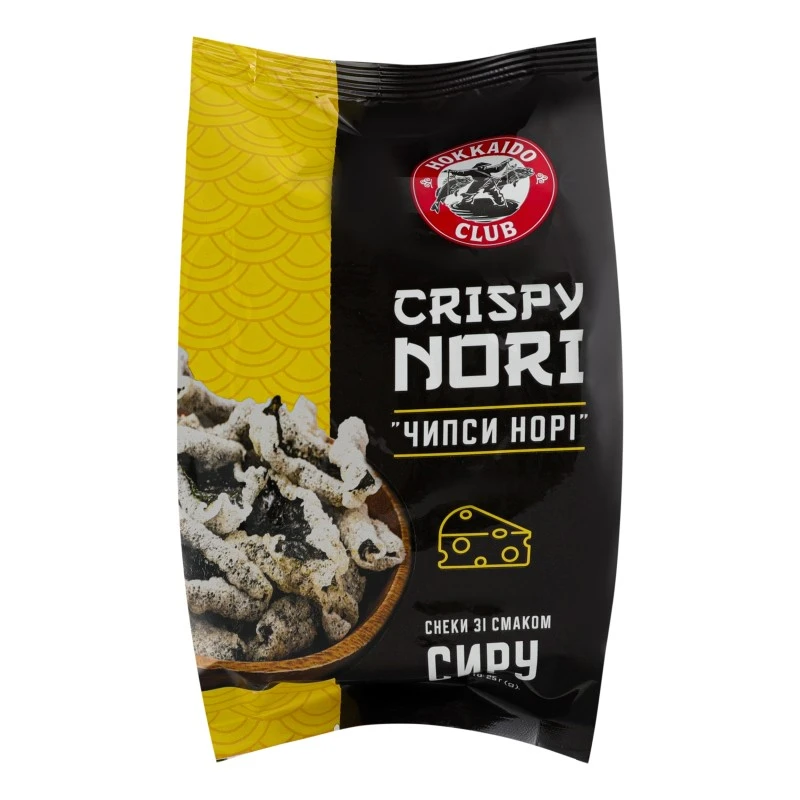 Чіпси норі зі смаком сиру Hokkaido club м/у 25г