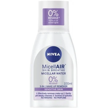 Вода міцелярна для чутливої шкіри 5в1 MicellAIR Nivea, 100 мл