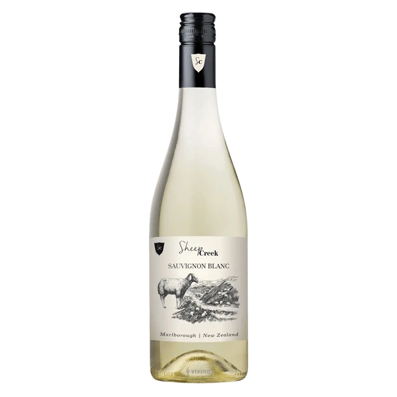 Вино біле сухе Sauvignon Blanc Marlborough Sheep Creek, 0.75 л