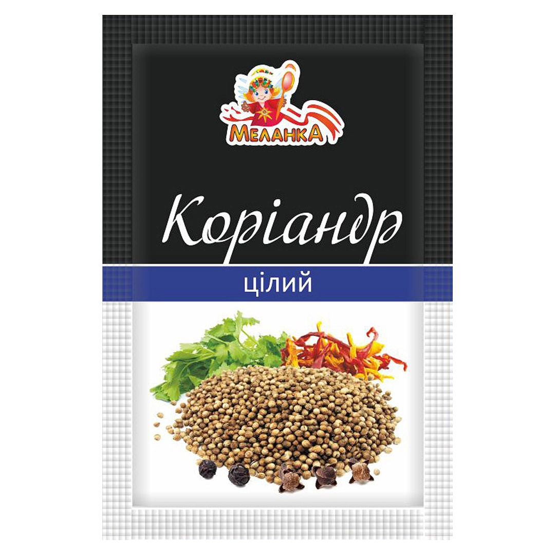 Коріандр цілий Меланка, 20 г
