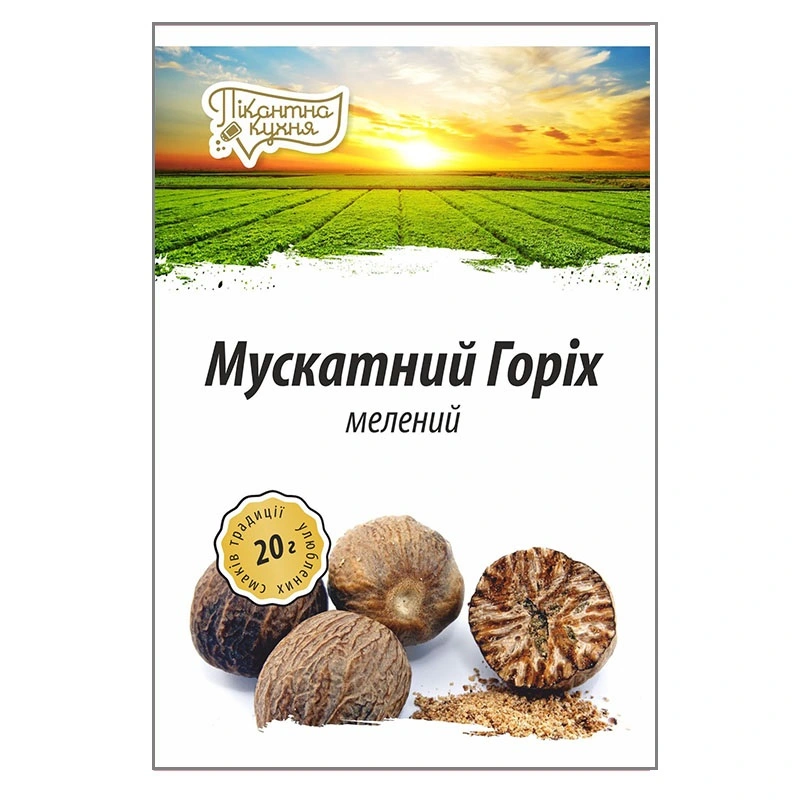 Мускатний горіх мелений Пікантна Кухня, 20 г