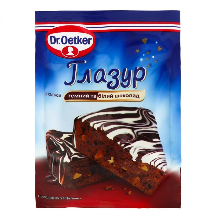Глазур Темний шоколад Dr.Oetker,100 г
