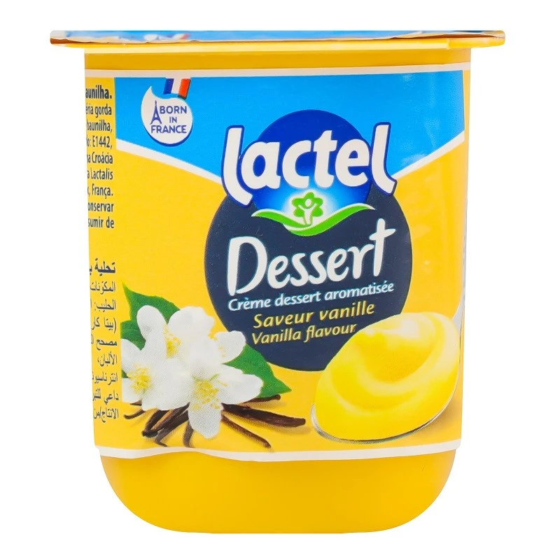 Десерт 2.9% молочний ультрапастеризований Vanilla Lactel ст 125г