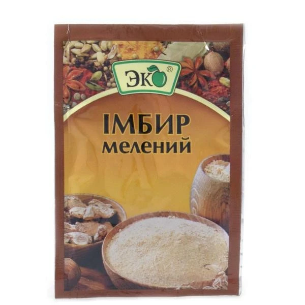 Імбир мелений Эко, 20 г