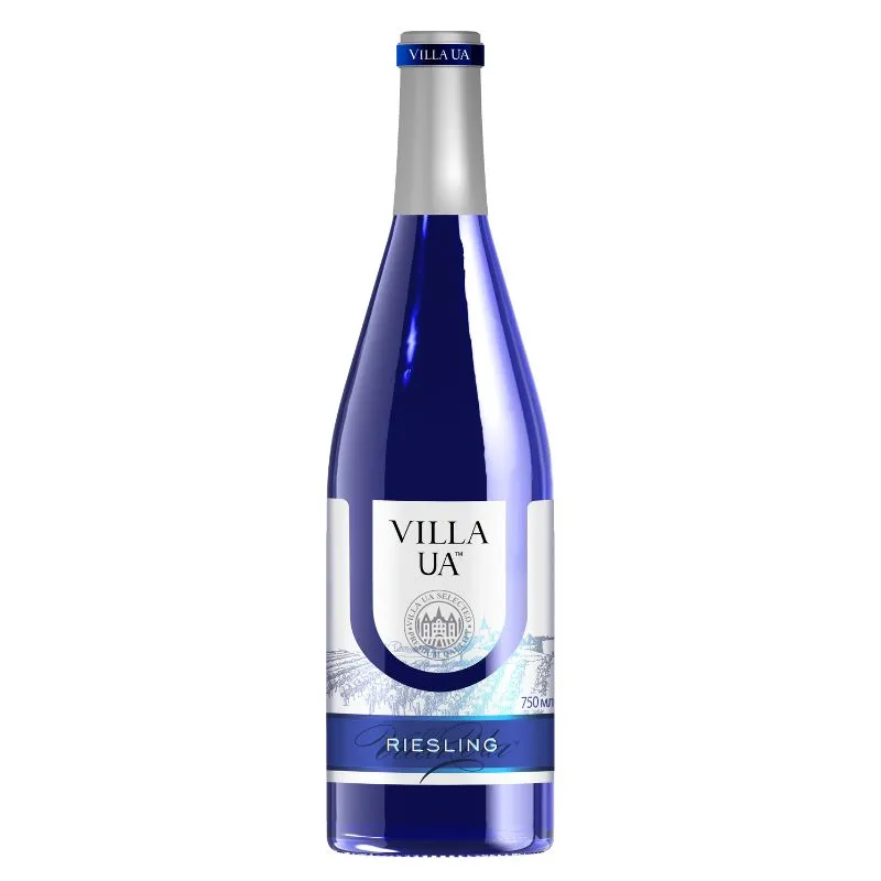 Вино біле напівсолодке Riesling Villa UA, 0.75 л