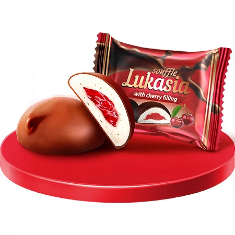 Цукерки шоколадні з вишнею Лукася