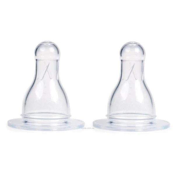 Соска силіконова кругла повільна від 3 місяців Canpol Babies, 2 шт/уп.