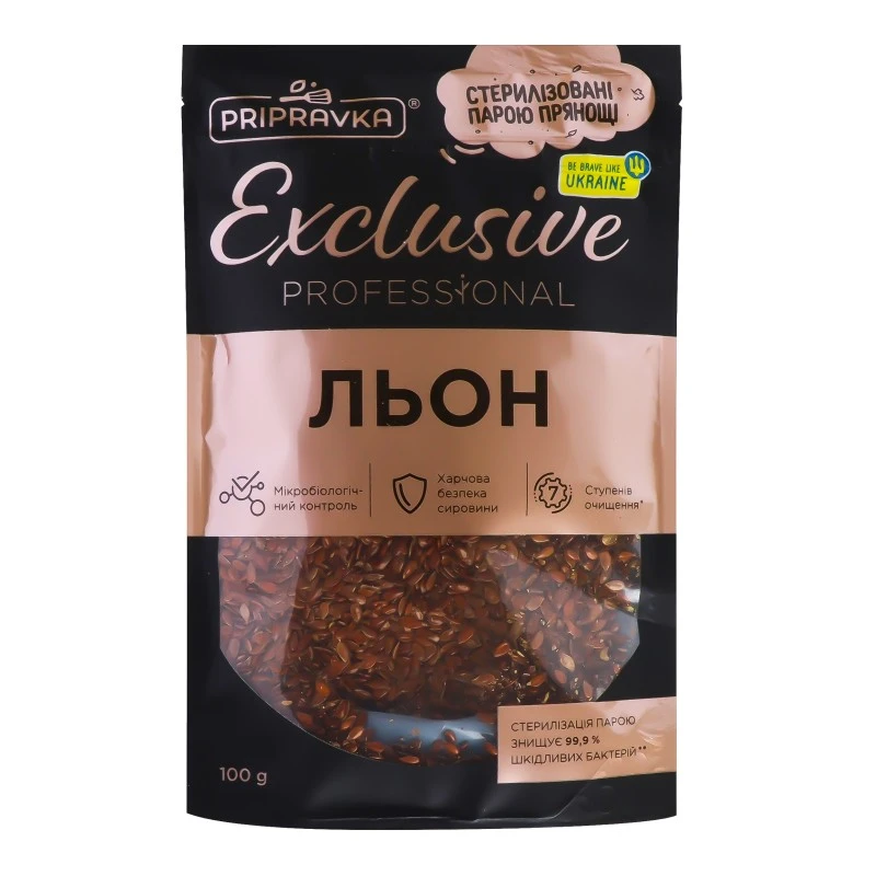 Приправа насіння льону Приправка, 100 г