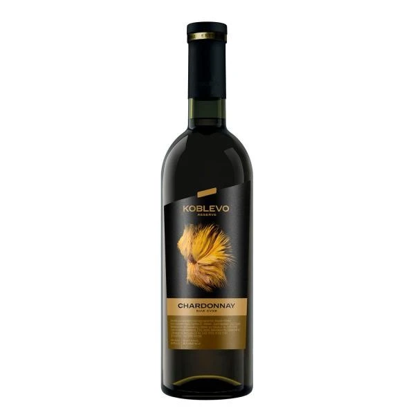 Вино біле сухе Chardonnay Koblevo, 0.75 л