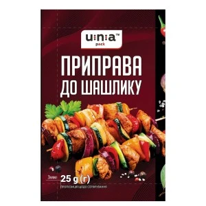Приправа до шашлику Юна-пак, 25 г