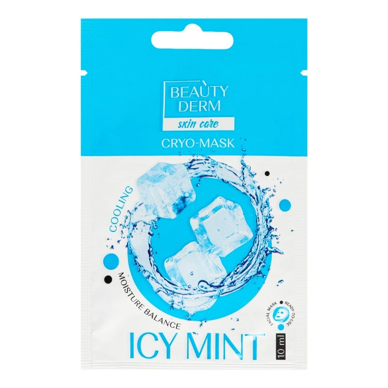 Кріо-маска для обличчя Icy Mint Beauty Derm, 10 мл