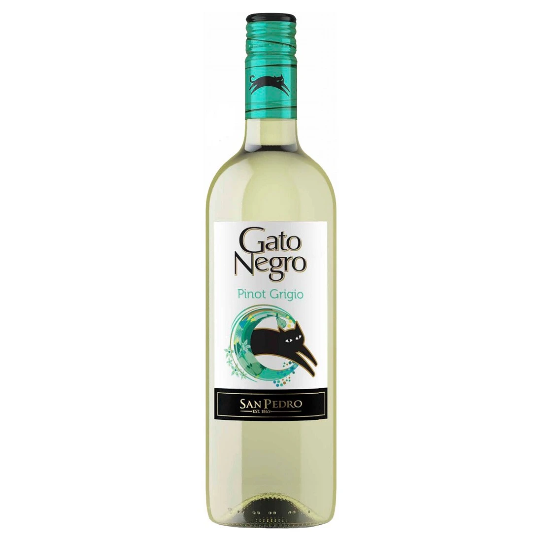 Вино біле сухе Pinot Grigio San Pedro Gato Negro, 0.75 л