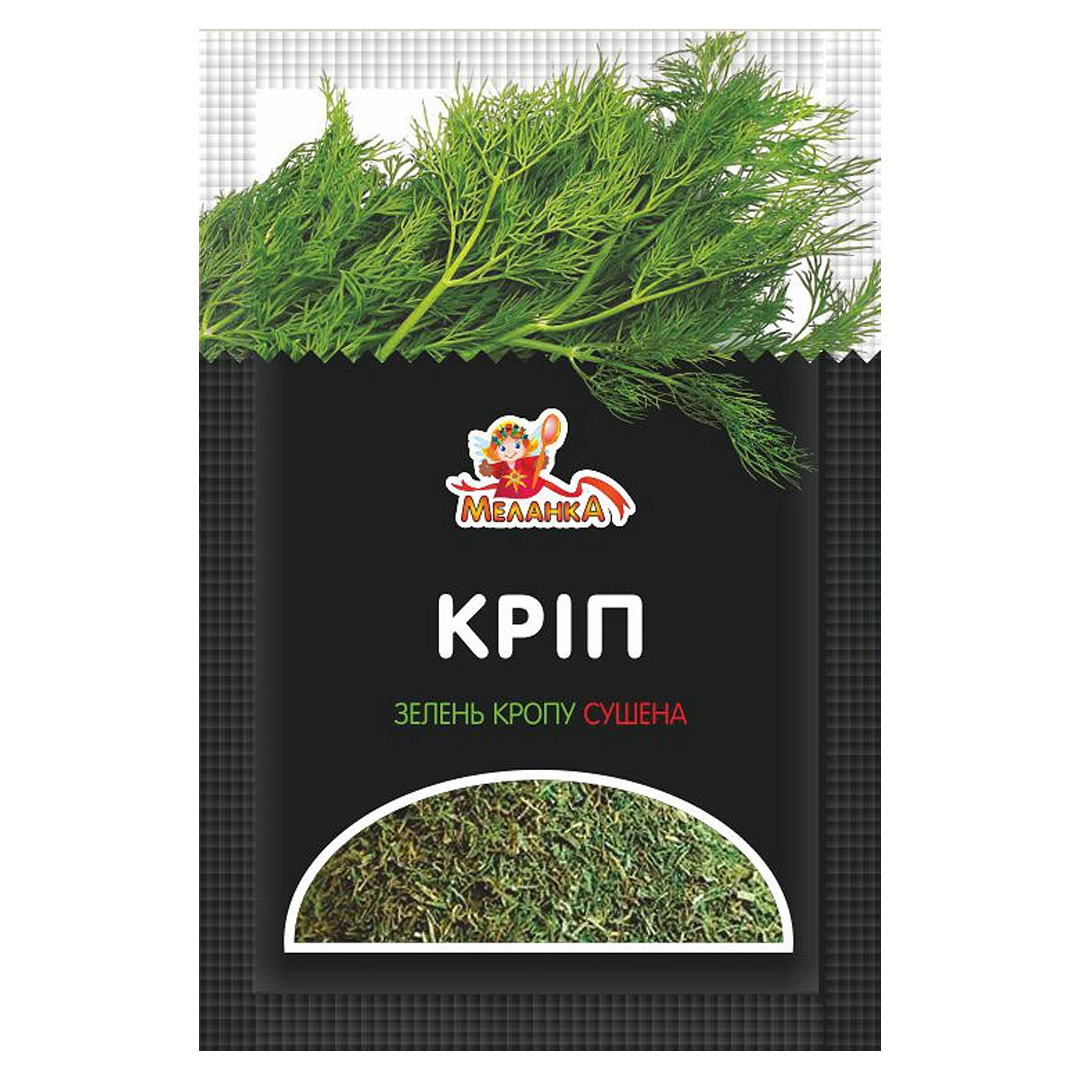 Кріп сушений Меланка, 10 г