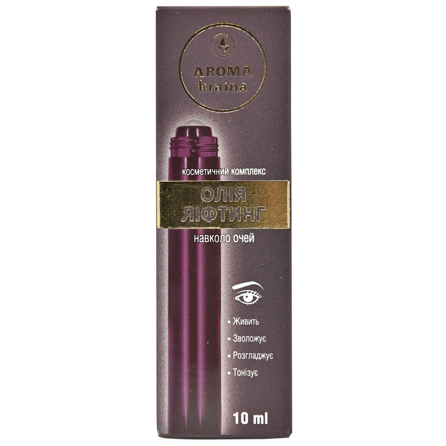 Олія-ліфтинг навколо очей Aroma Kraina, 10 мл