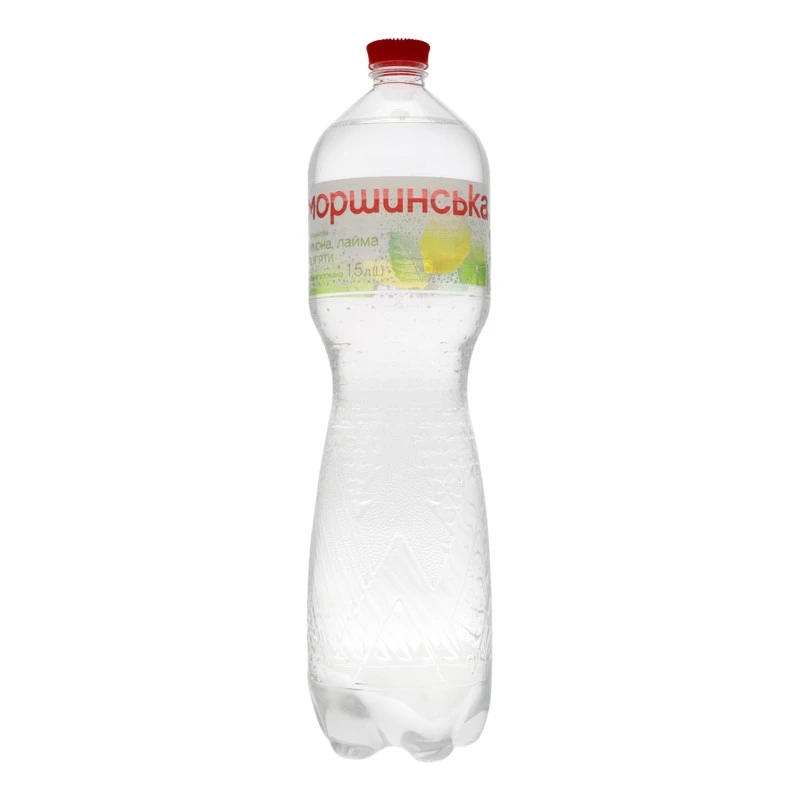 Вода газована лимон-лайм-м&#039;ята Моршинська, 1.5 л