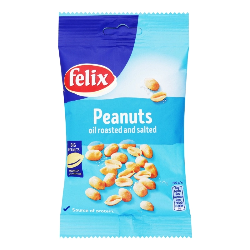 Арахіс смажений солоний Felix, 70 г