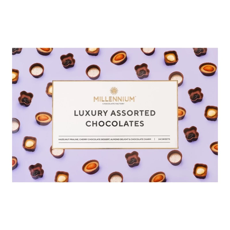 Цукерки шоколадні асорті Кошик Millennium, 220 г
