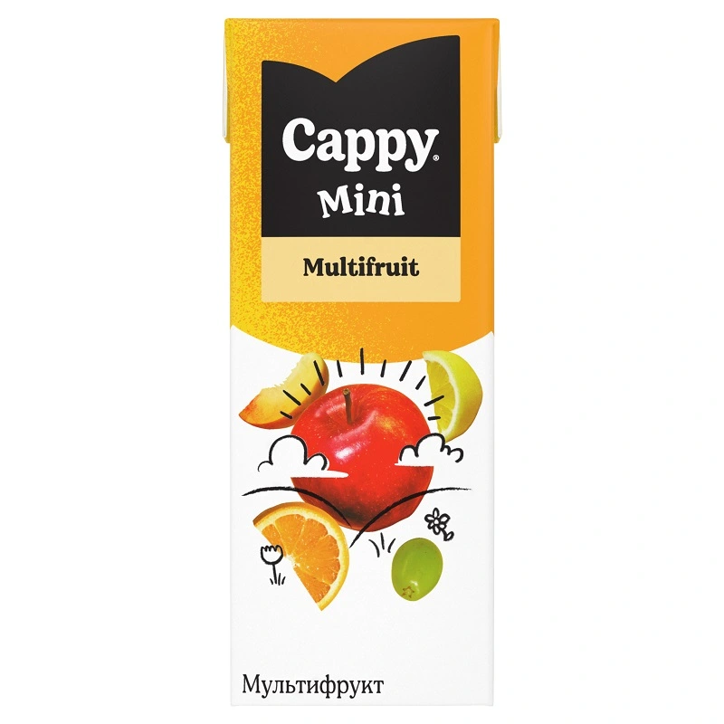 Нектар мультифруктовий Cappy, 0.2 л