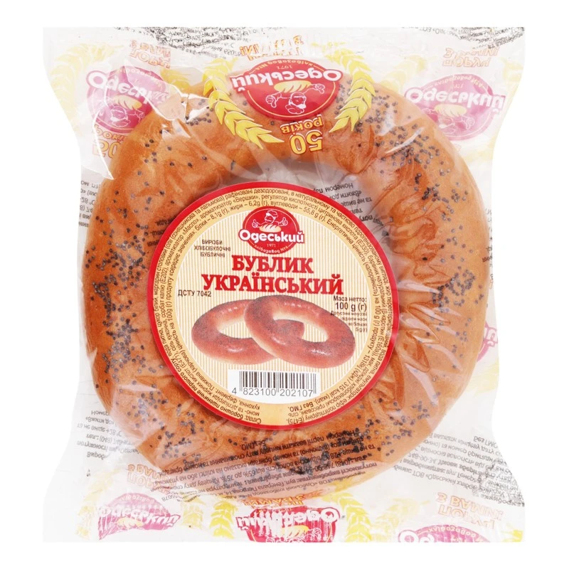 Бублик Український ОХЗ 4, 100 г