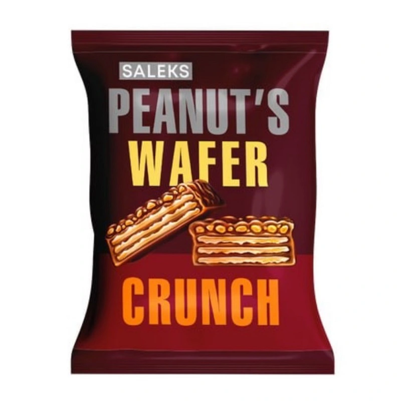 Цукерки шоколадні арахісовий вафельний кранч Saleks