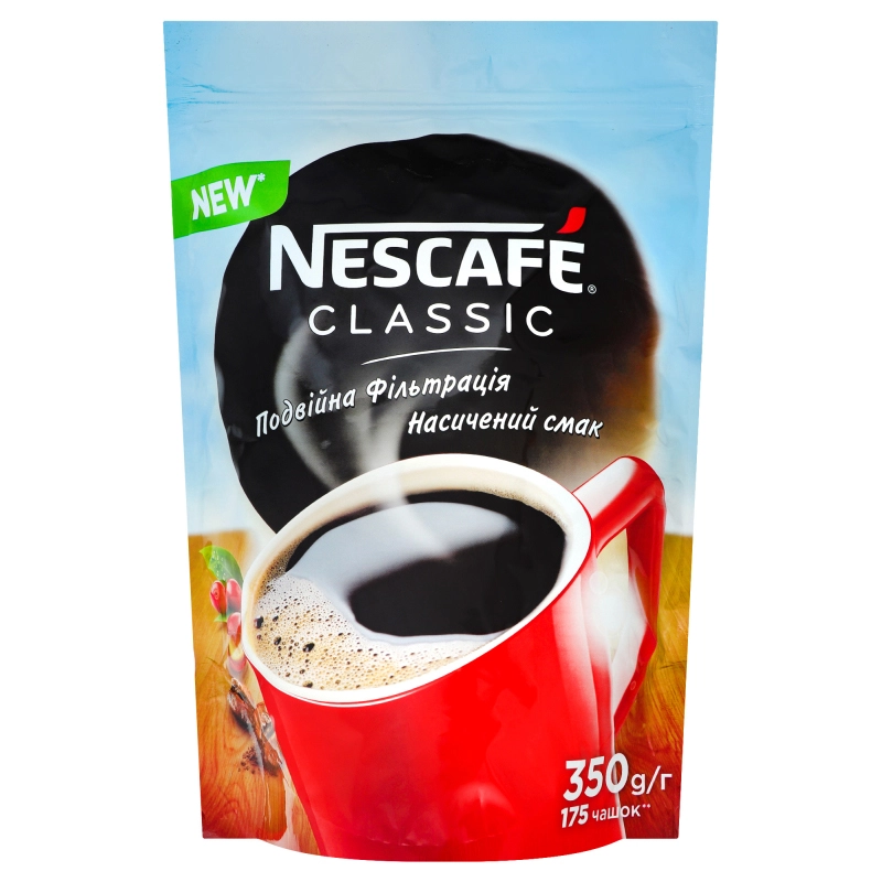 Кава розчинна Classic Nescafe, 350 г