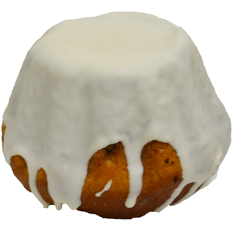 Ромова баба в білій глазурі, 150 г