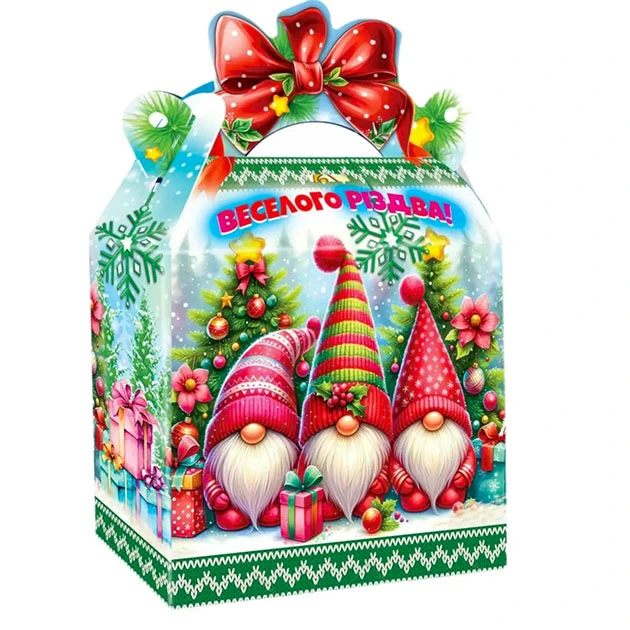 Новорічний подарунок Веселе Різдво Домінік, 600 г