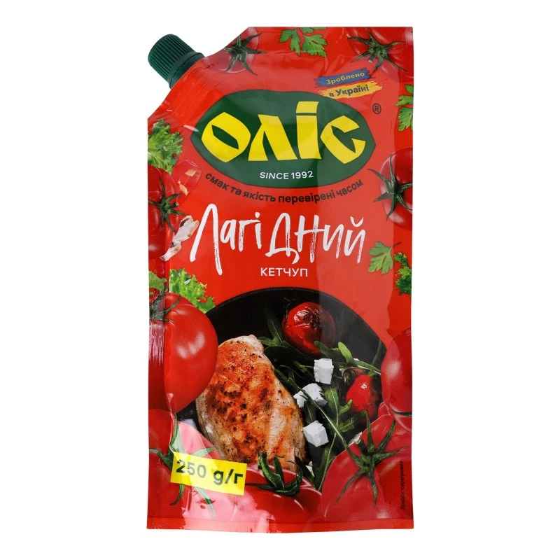 Кетчуп ніжний Оліс, 250г