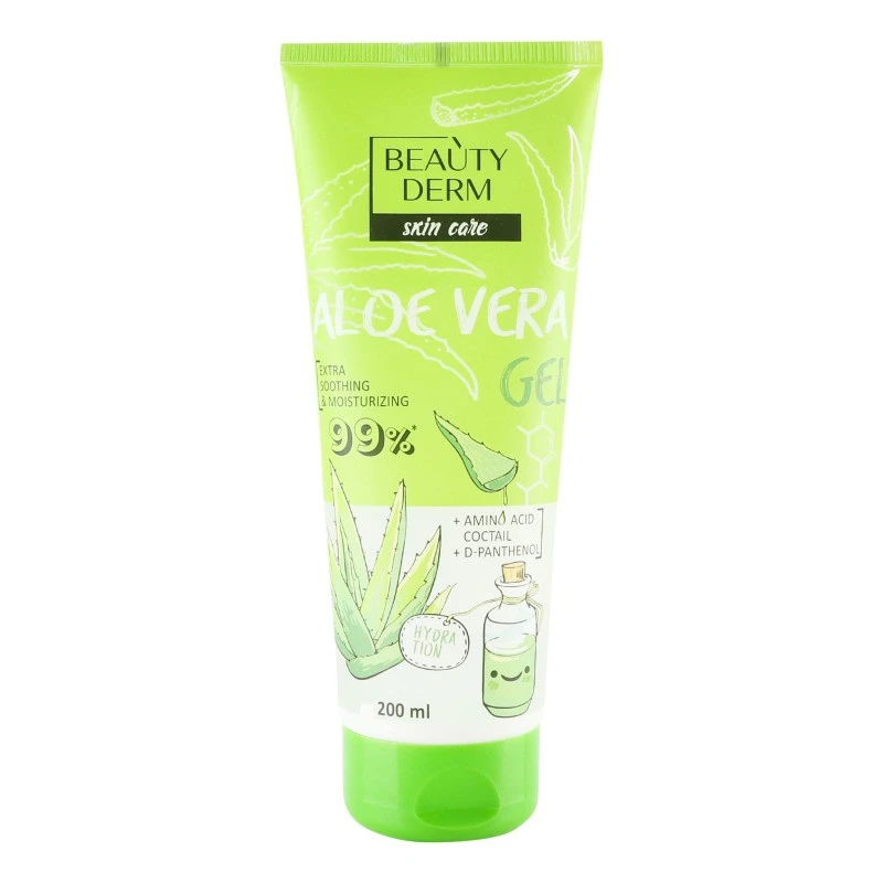 Гель для обличчя активний Sos Аloe vera Beautyderm 200 мл