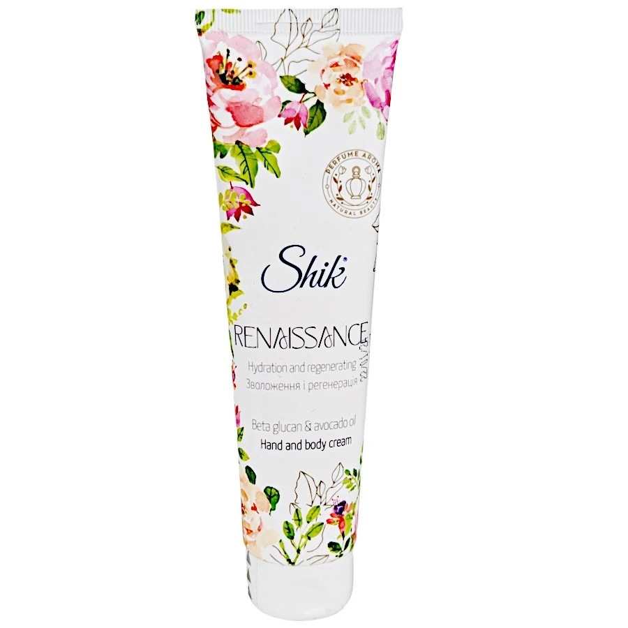 Крем для рук і тіла Зволоження та регенерація Renaissance Shik, 100 мл