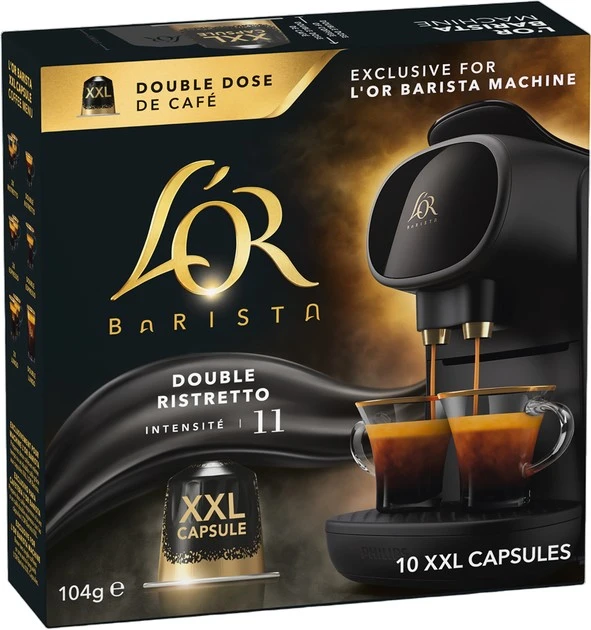 Кава натуральна смажена мелена у капсулах Double Ristretto 11 LOR к/у 104 г