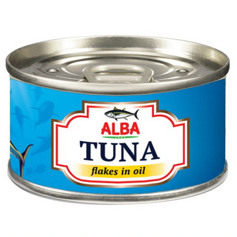 Консервований тунець шматочками в олії Alba Food, 65 г