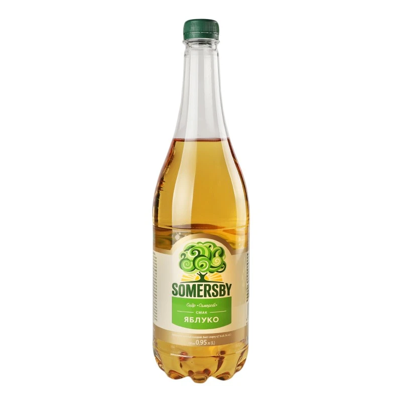 Сидр солодкий Яблуко Somersby, 0.95 л