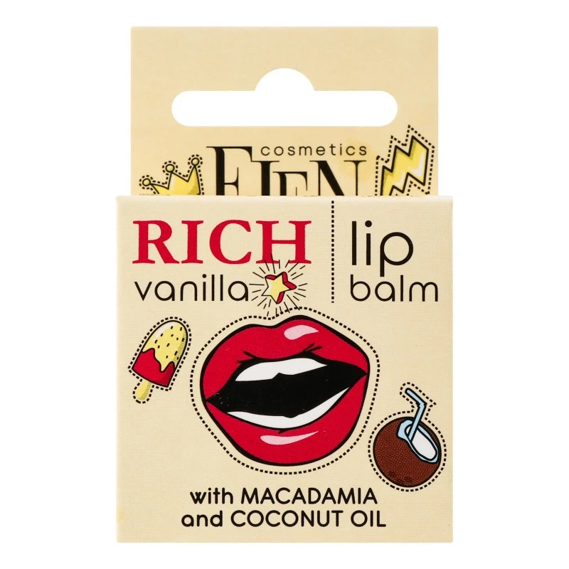 Бальзам для губ Rich Vanilla Elen Cosmetics, 9г
