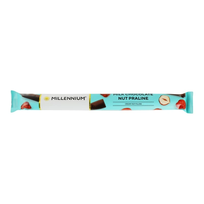 Шоколад молочний Nut Praline Millennium, 38 г