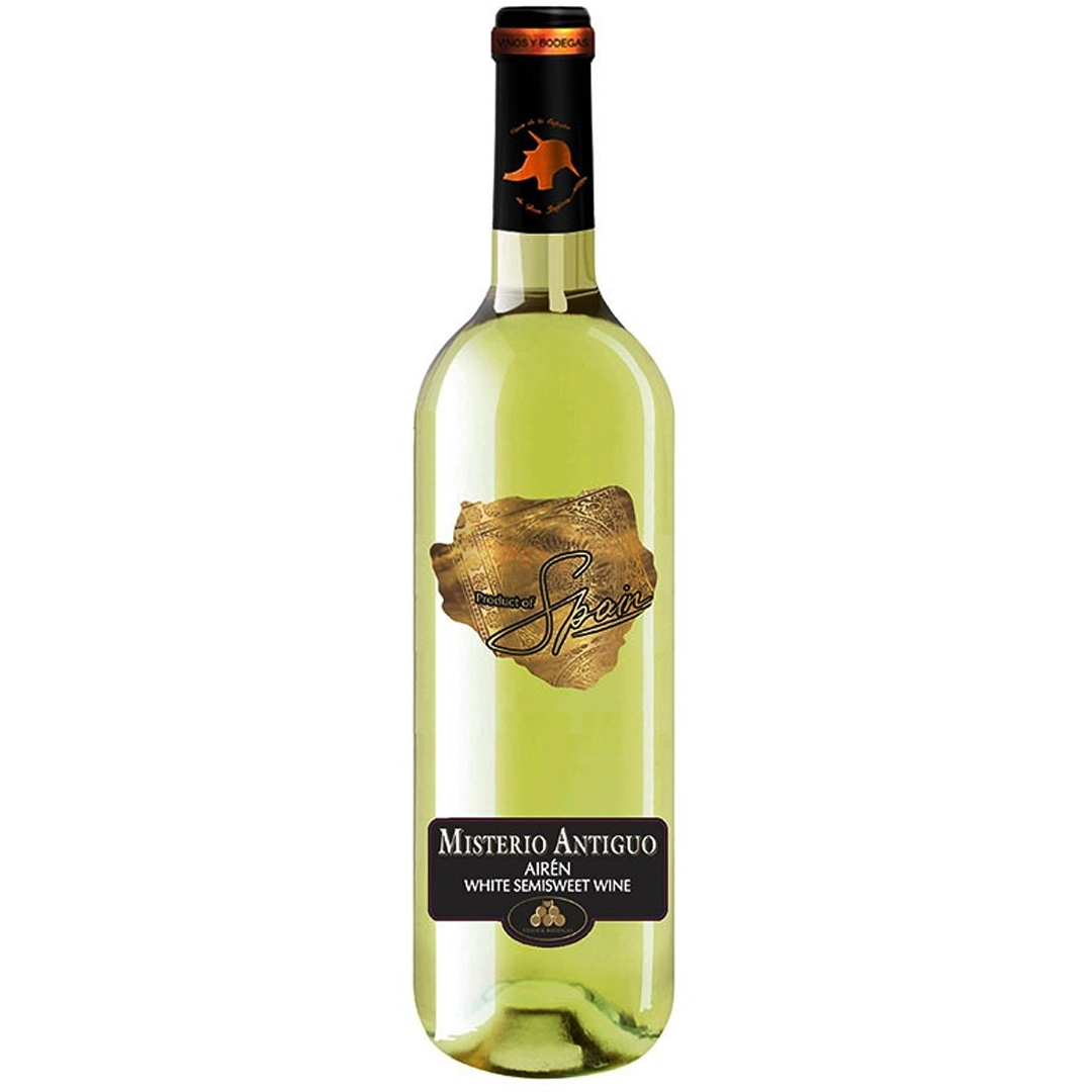 Вино біле напівсолодке Airen Misterio Antiguo, 0.75 л