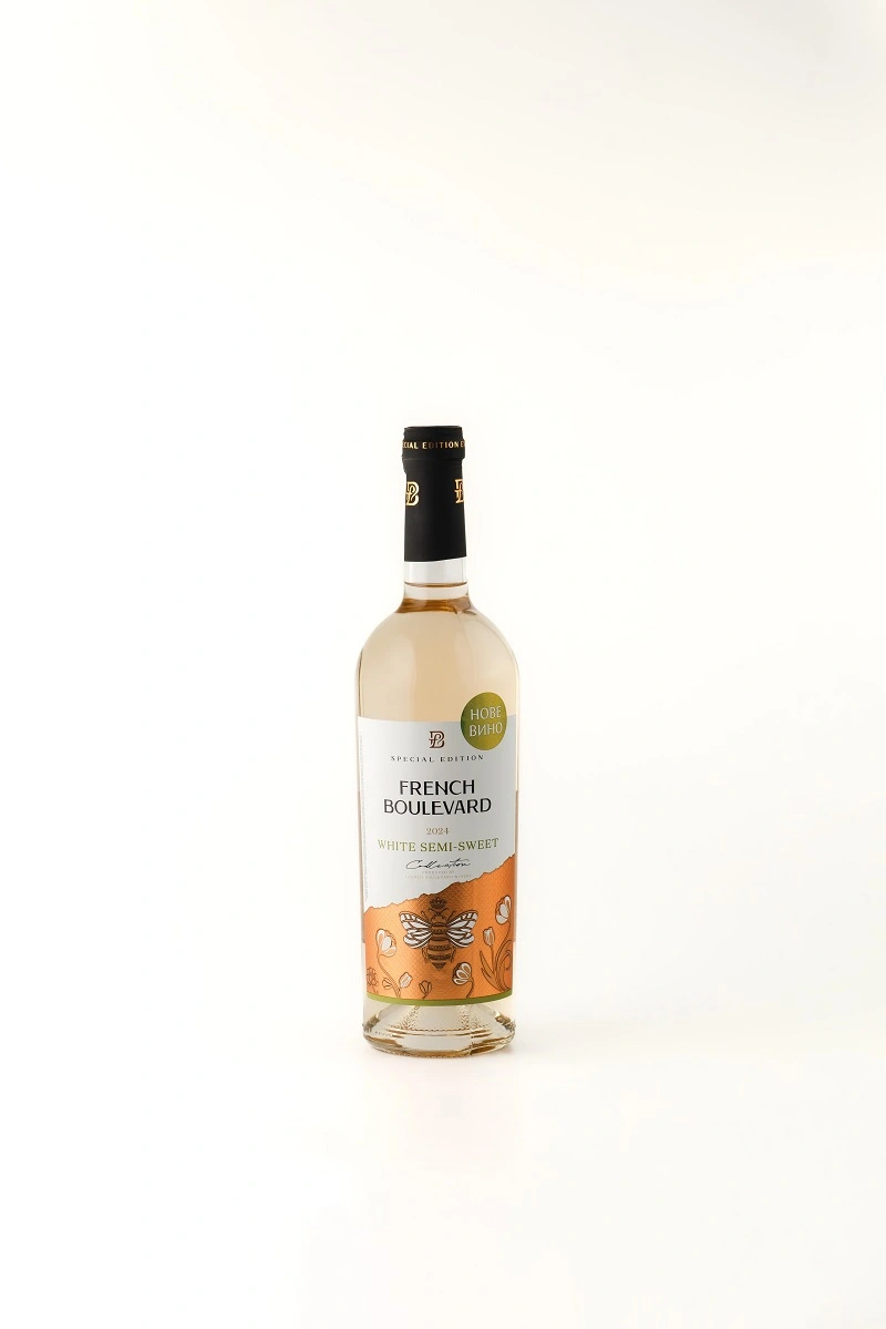 Вино біле напівсолодке Blanco Special Edition Французький бульвар, 0.75 л