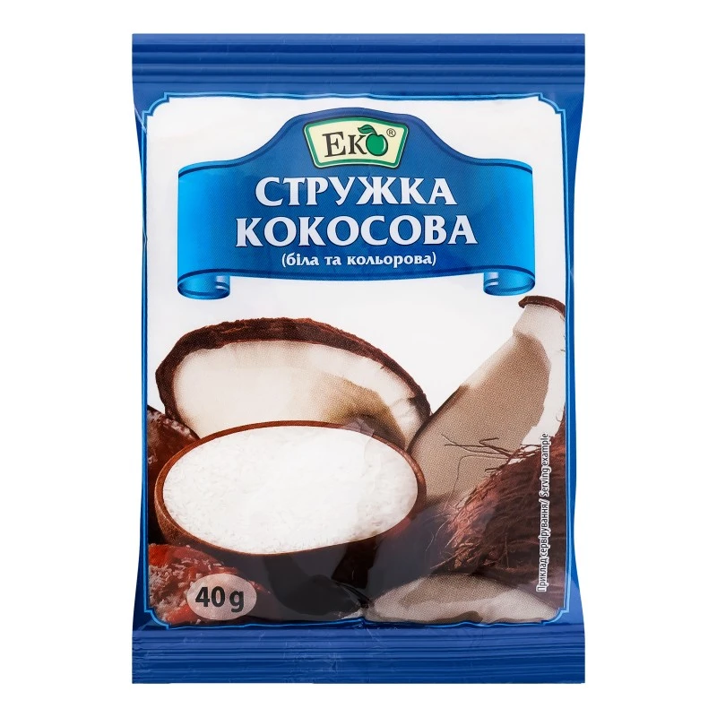 Стружка кокосова Еко м/у 40г