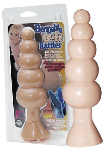 Анальна пробка Bend. Butt Rattler, 20 х 2,5-5,5 см