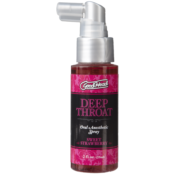Спрей для мінета Doc Johnson GoodHead Deep Throat Spray  Містичний м'ята (59 мл) (М'ята)