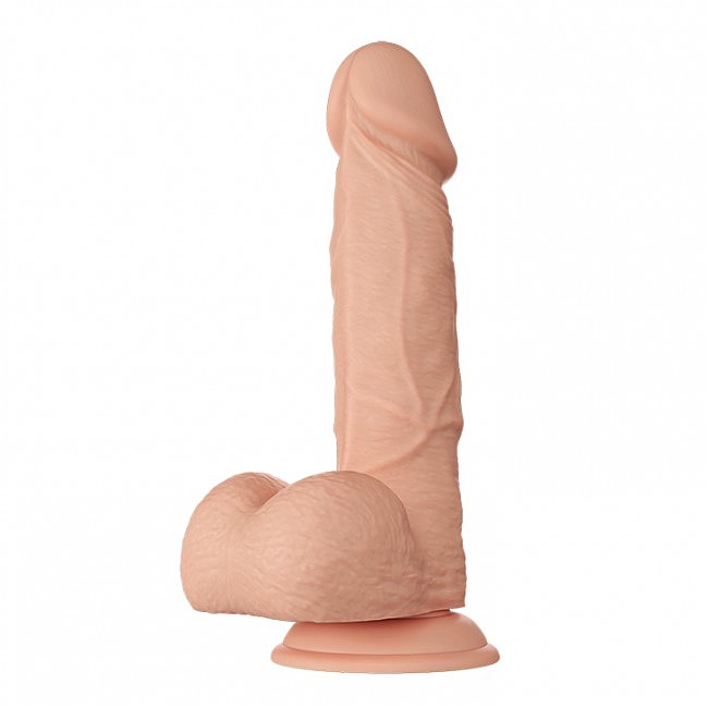Фаллоимитатор на присоске Beautiful Encounter Bahamut Dildo Flesh Baile, 21,8 х 4,6 см