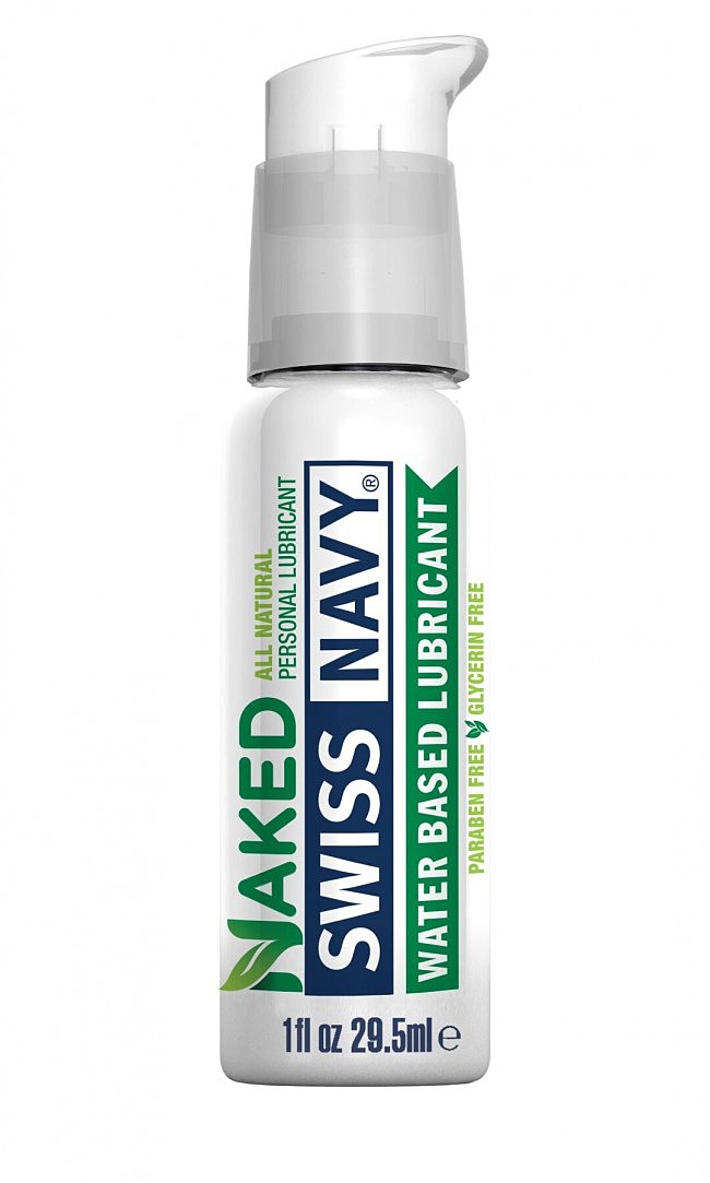Лубрикант на водяній основі Swiss Navy NAKED All Natural 10 мл, для чутливої шкіри (10 мл)