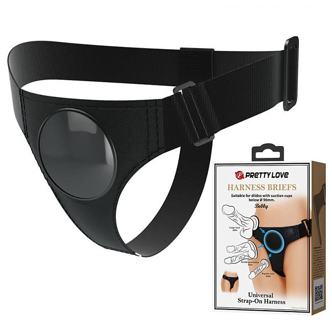 Універсальна система для страпона Pretty Love HARNESS BRIEFS Bobby