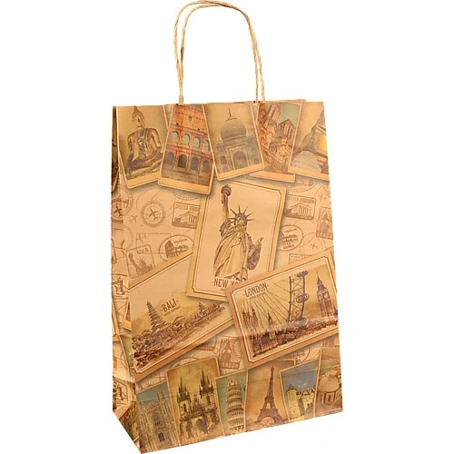 Пакет паперовий ПБС 340х230х100 крафт