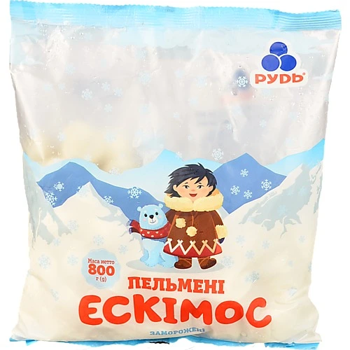 Пельмені Ескімос Рудь м/у 800г